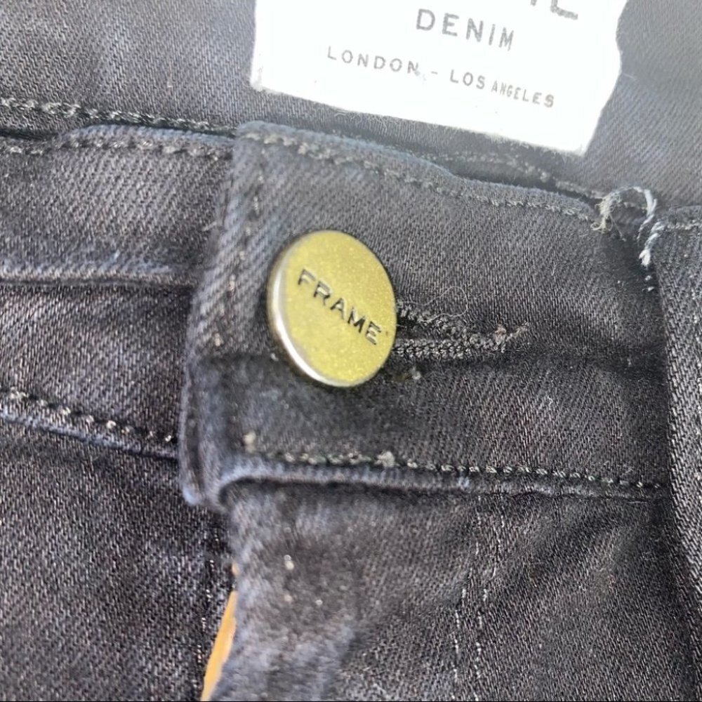 Frame Denim Colc403 Le Skinny Jeanne Crop - Picture 6 of 10